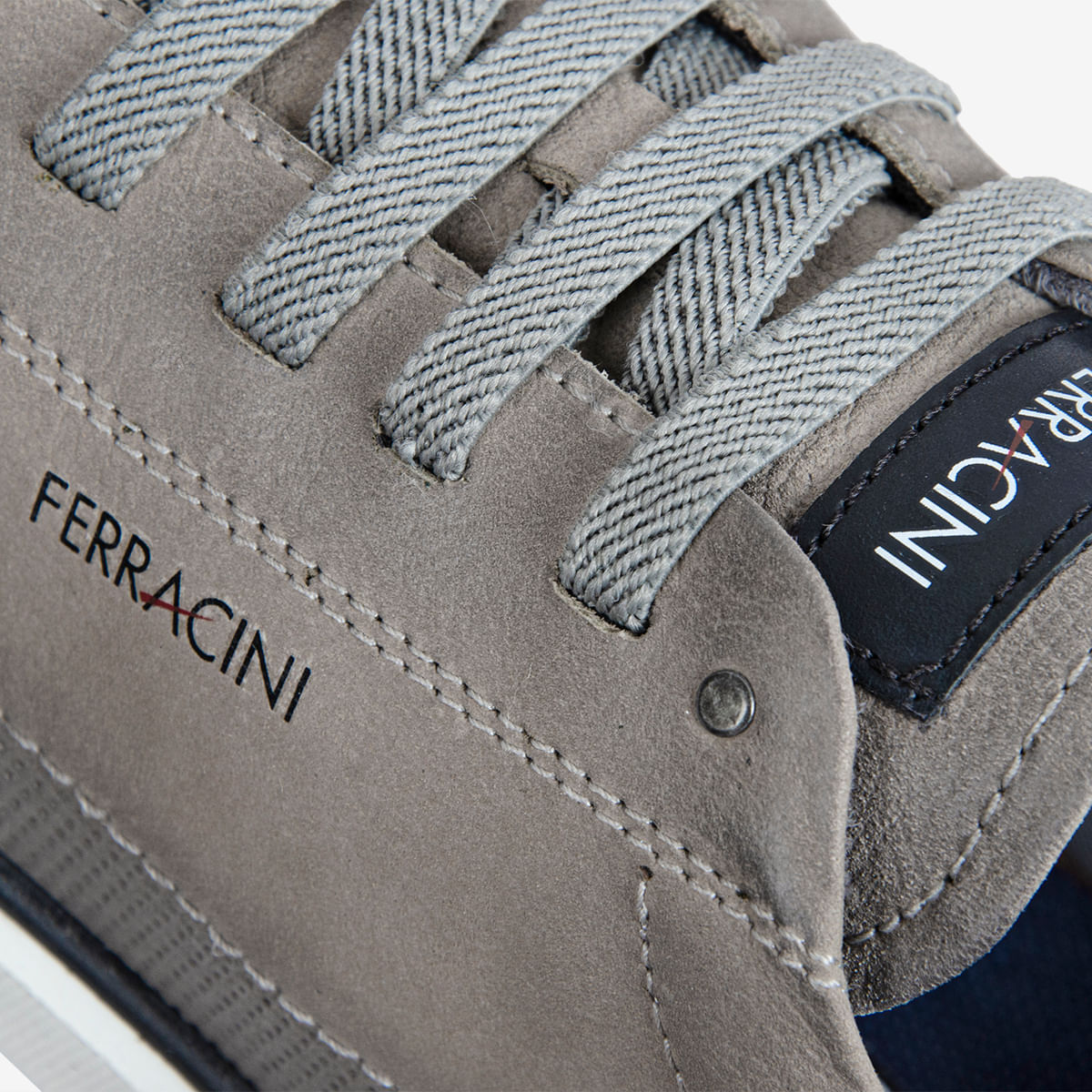 Sapatênis Ferracini Masculino Star Cinza