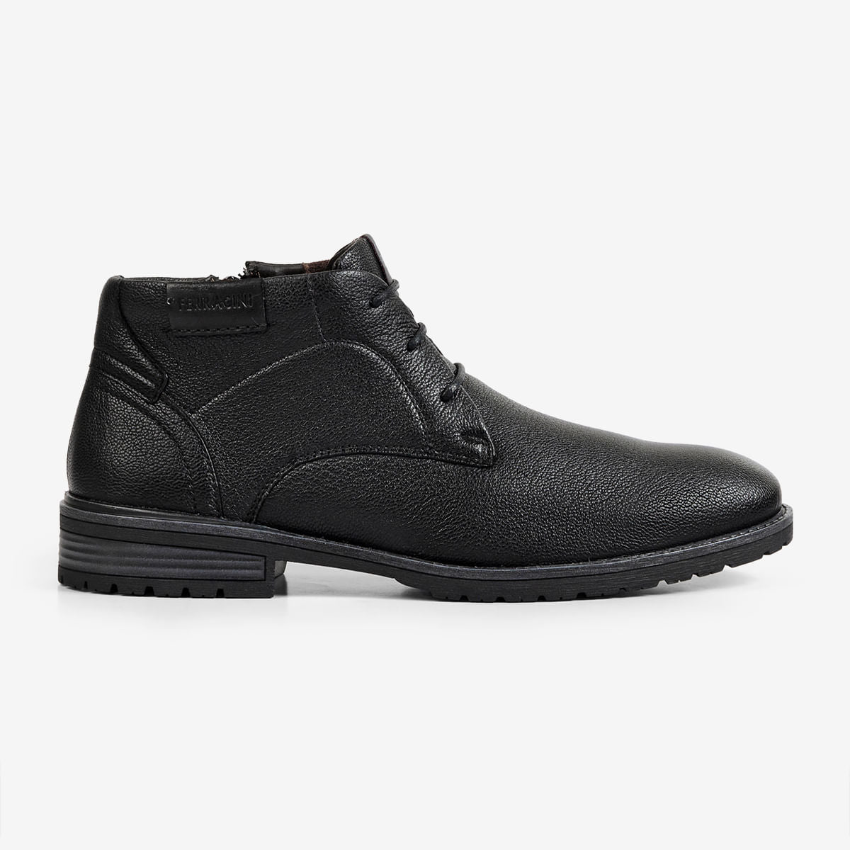 Bota Ferracini Masculina Preta Bagdá