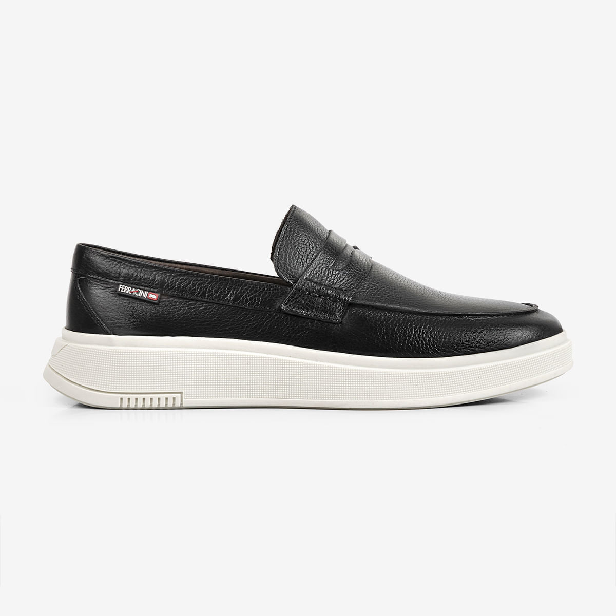 Mocassim Ferracini Masculino Preto Logan
