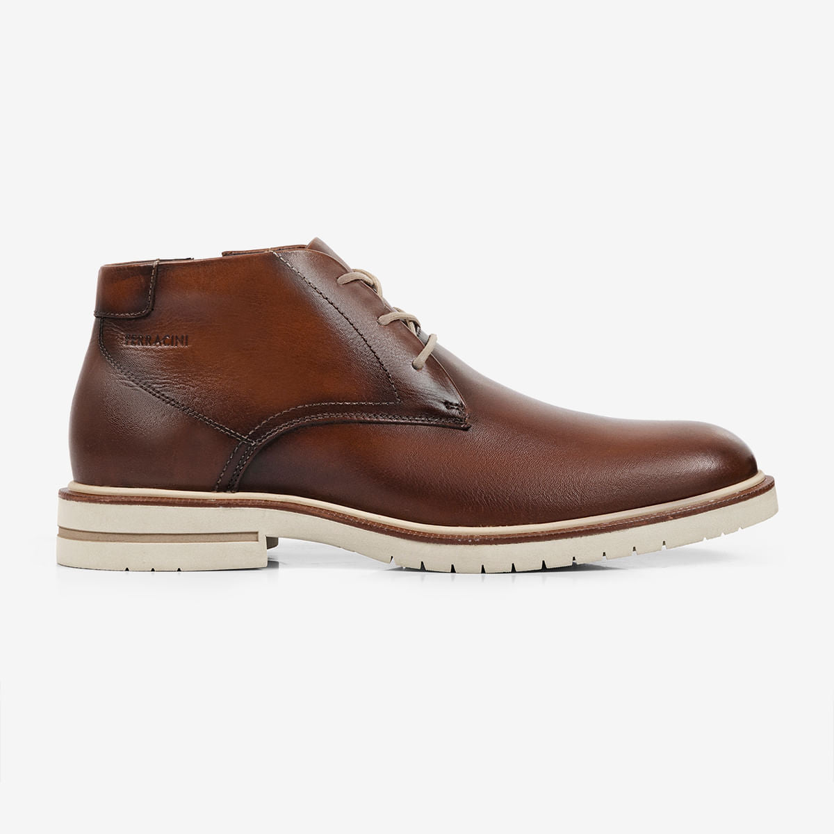 Bota Casual Ferracini Masculina Conhaque Firenze