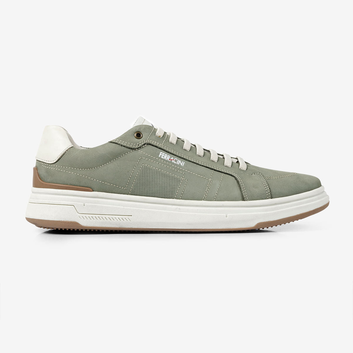 Tênis Ferracini Masculino Verde Militar Locker